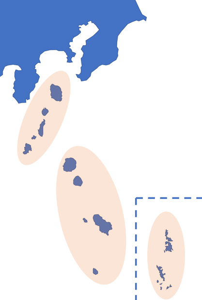 獲られる場所：地図