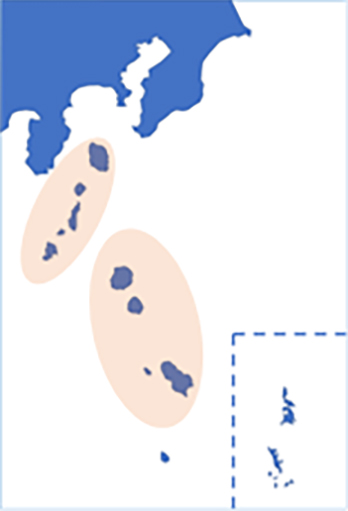 獲られる場所：地図